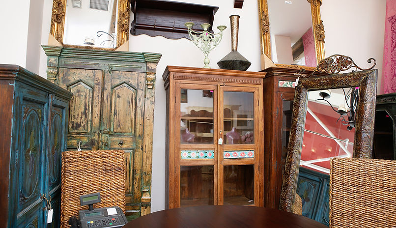 Antique furniture and estate items